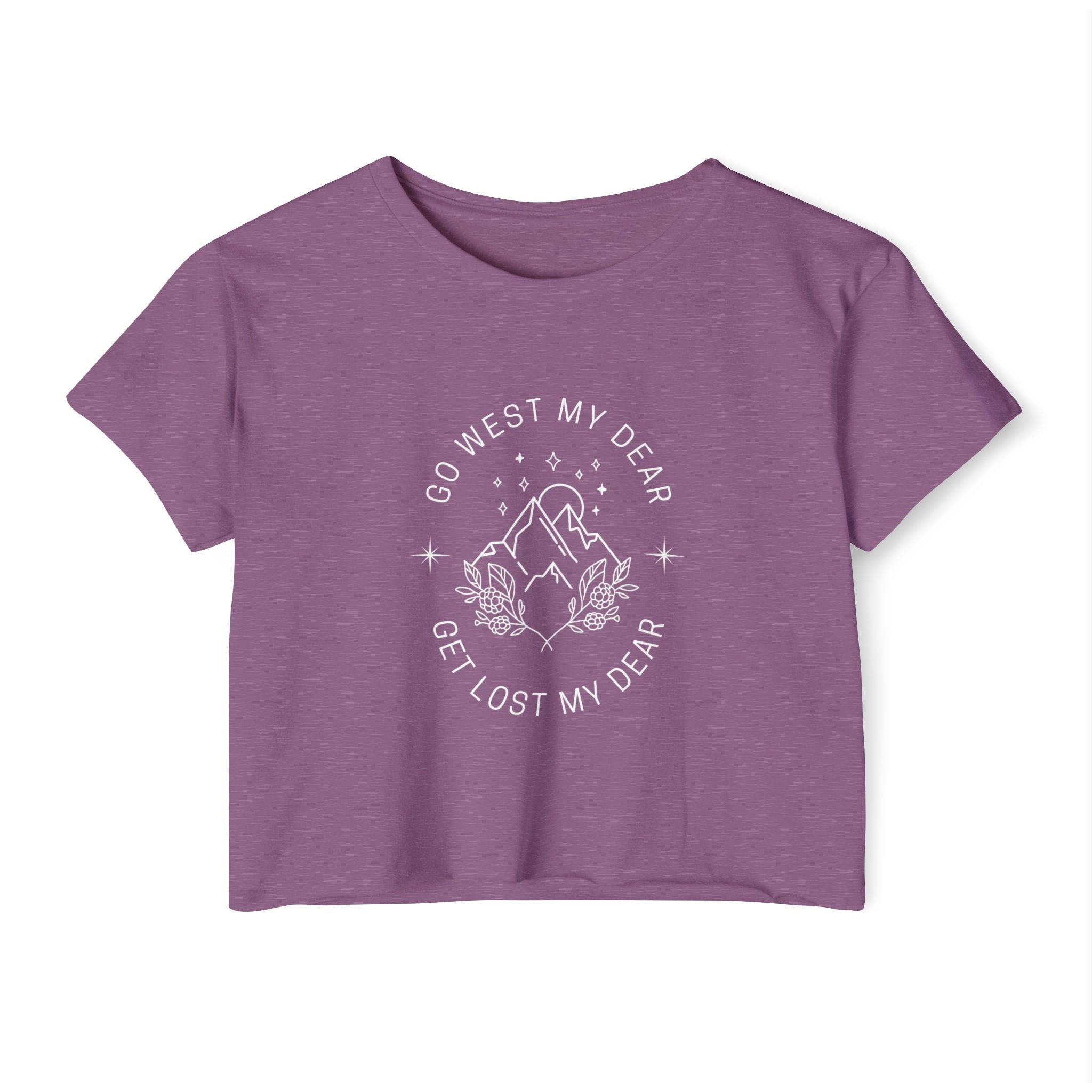 Go West Crop Tee