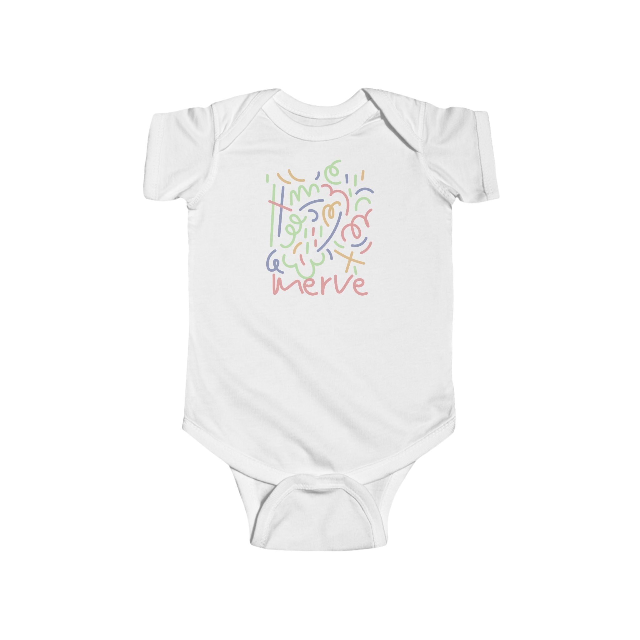 Abstract Baby Onesie