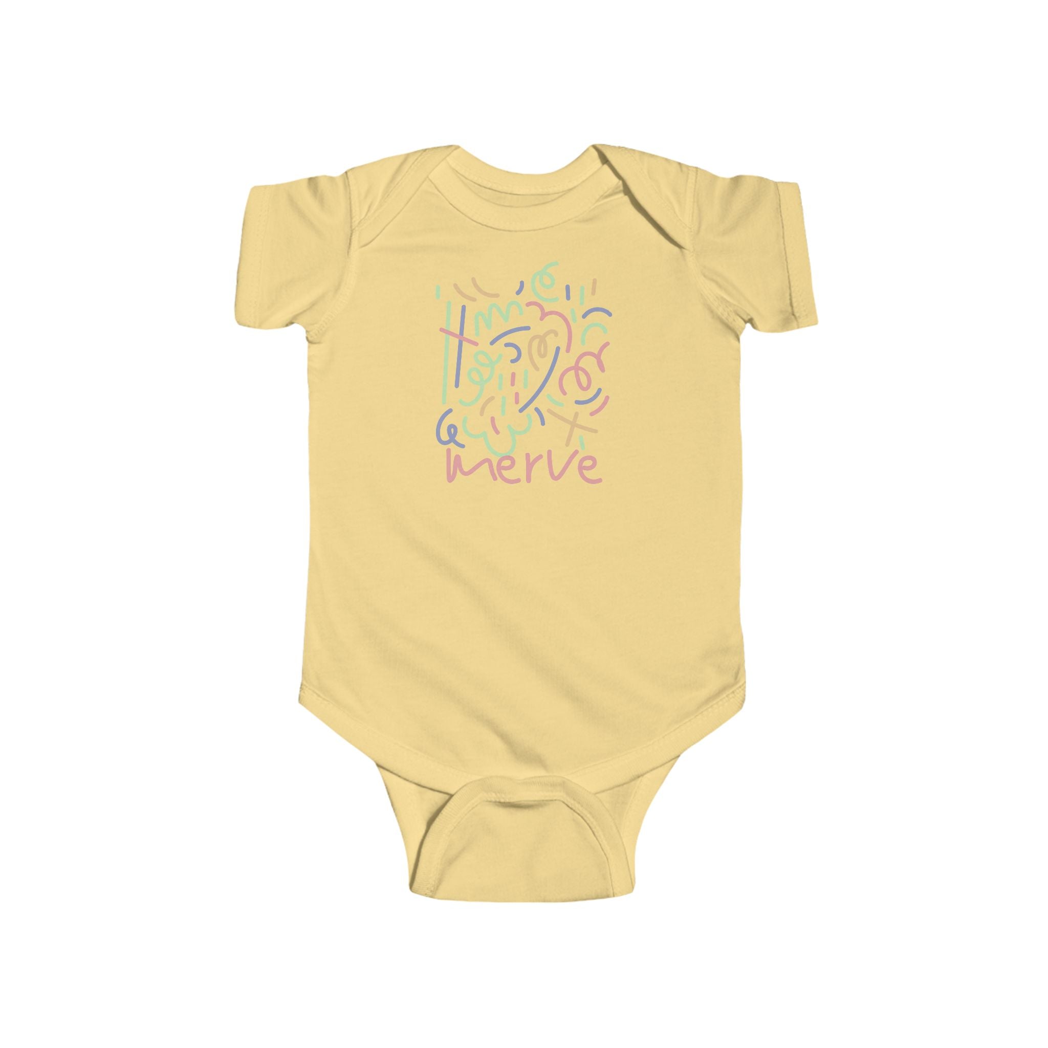 Abstract Baby Onesie