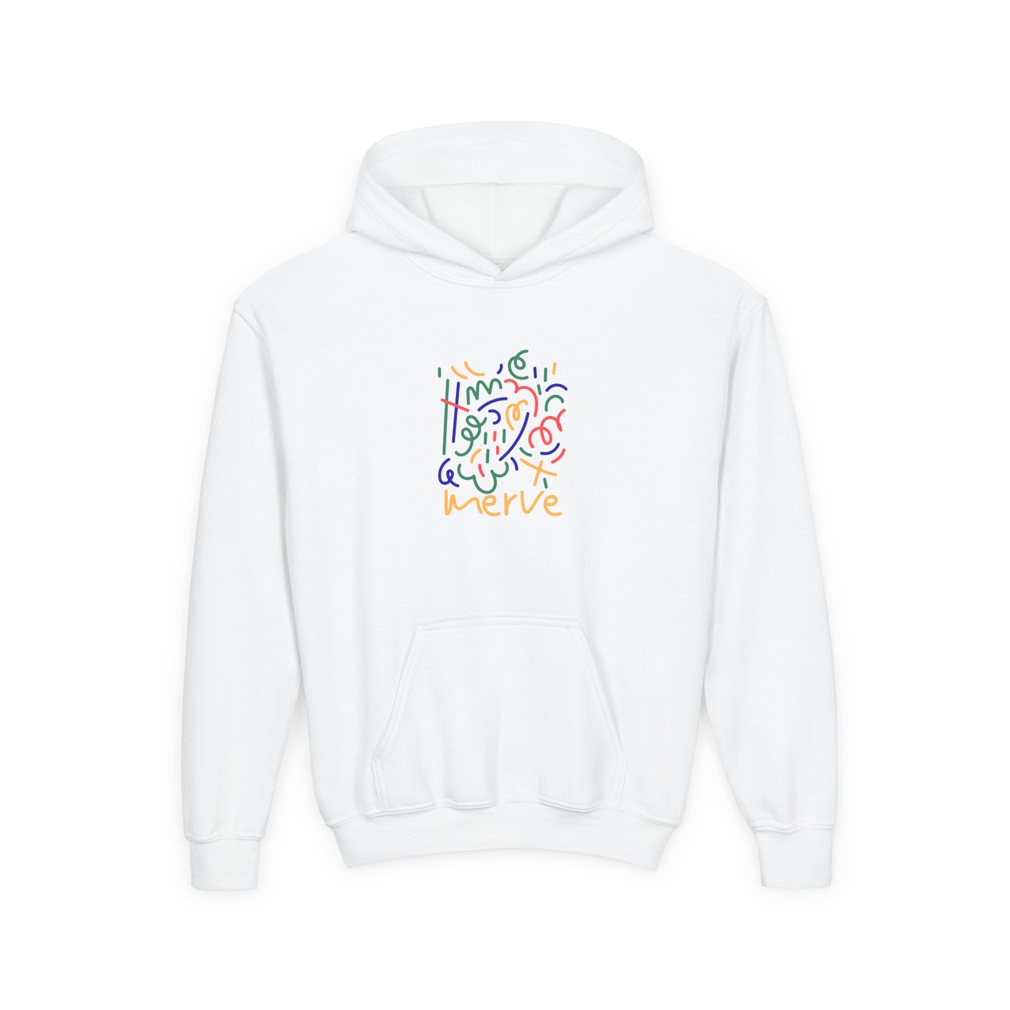 Abstract Youth Hoodie