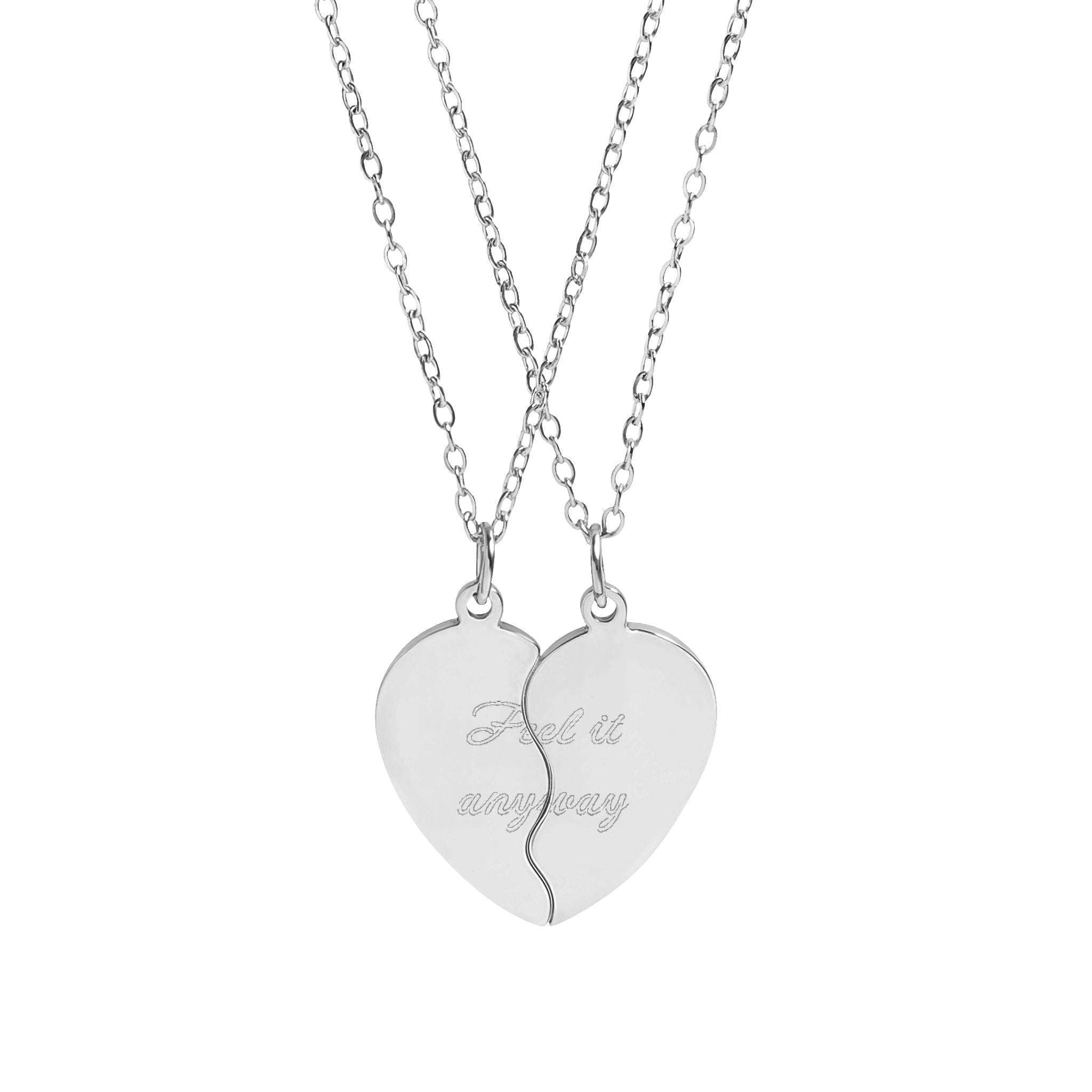 Feel It Anyway BFF Necklace Set