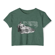 Better This Way Crop Tee