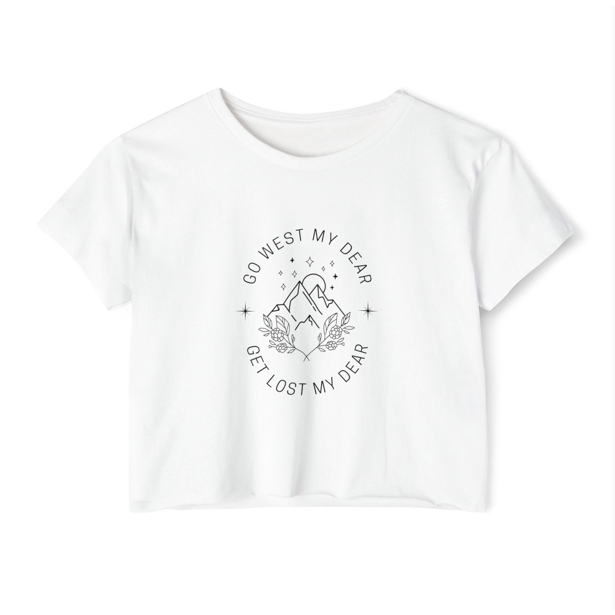Go West Crop Tee