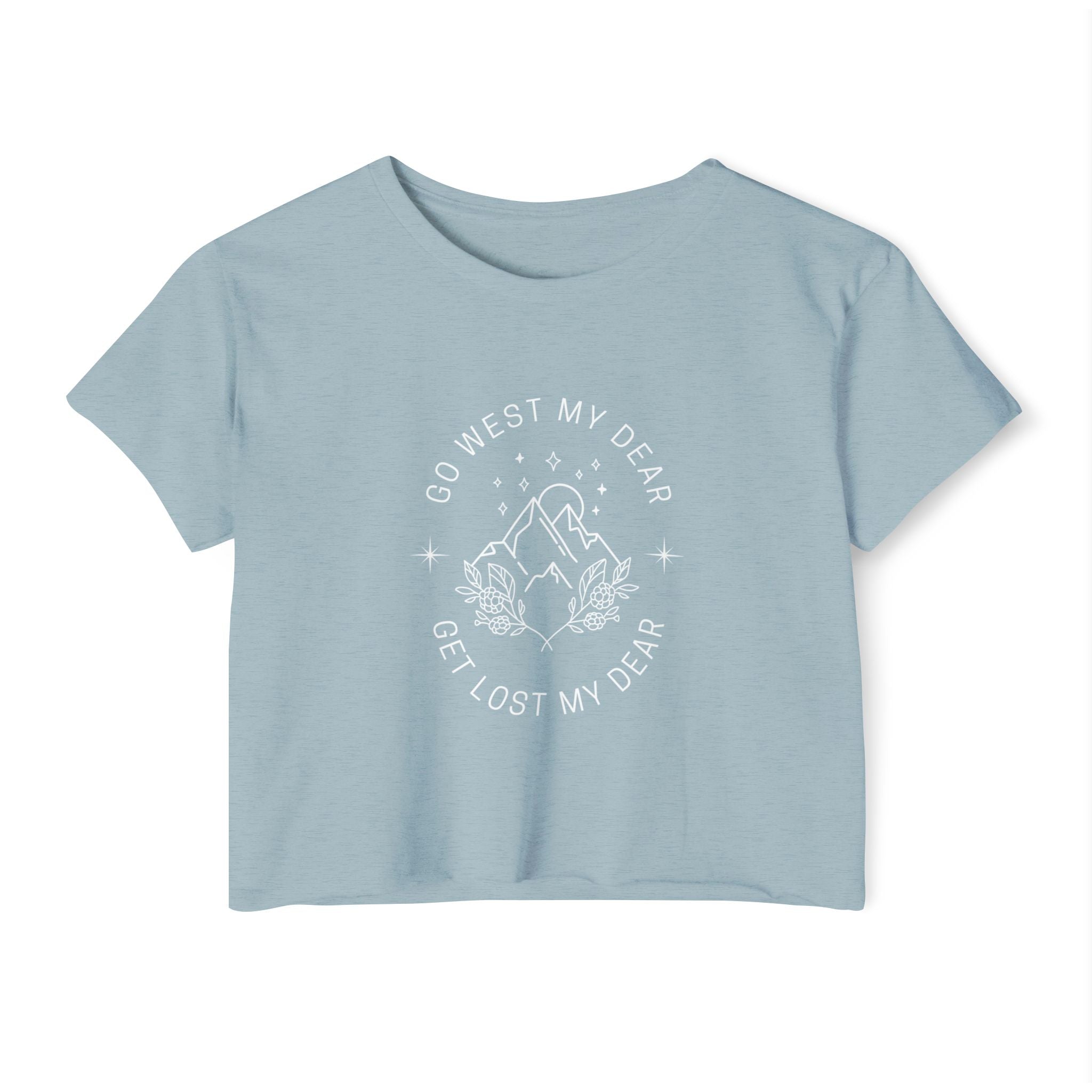 Go West Crop Tee
