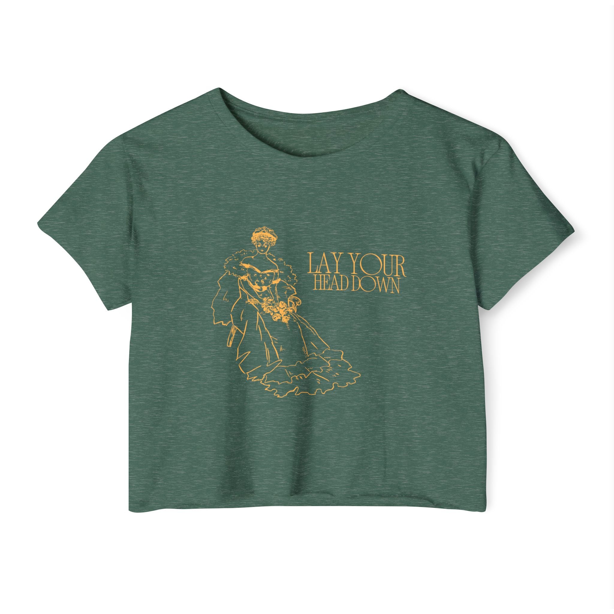 Lay Your Head Crop Tee