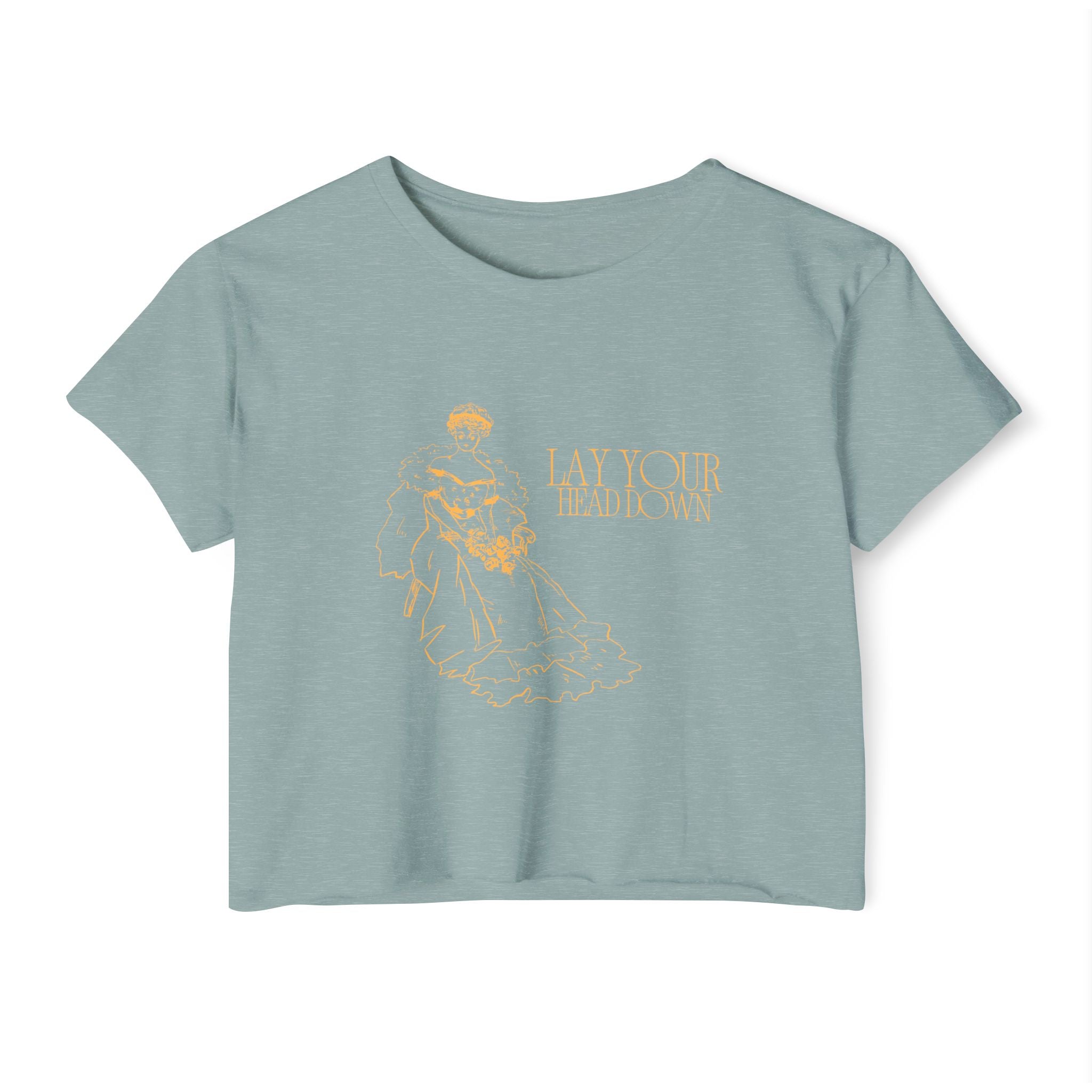 Lay Your Head Crop Tee