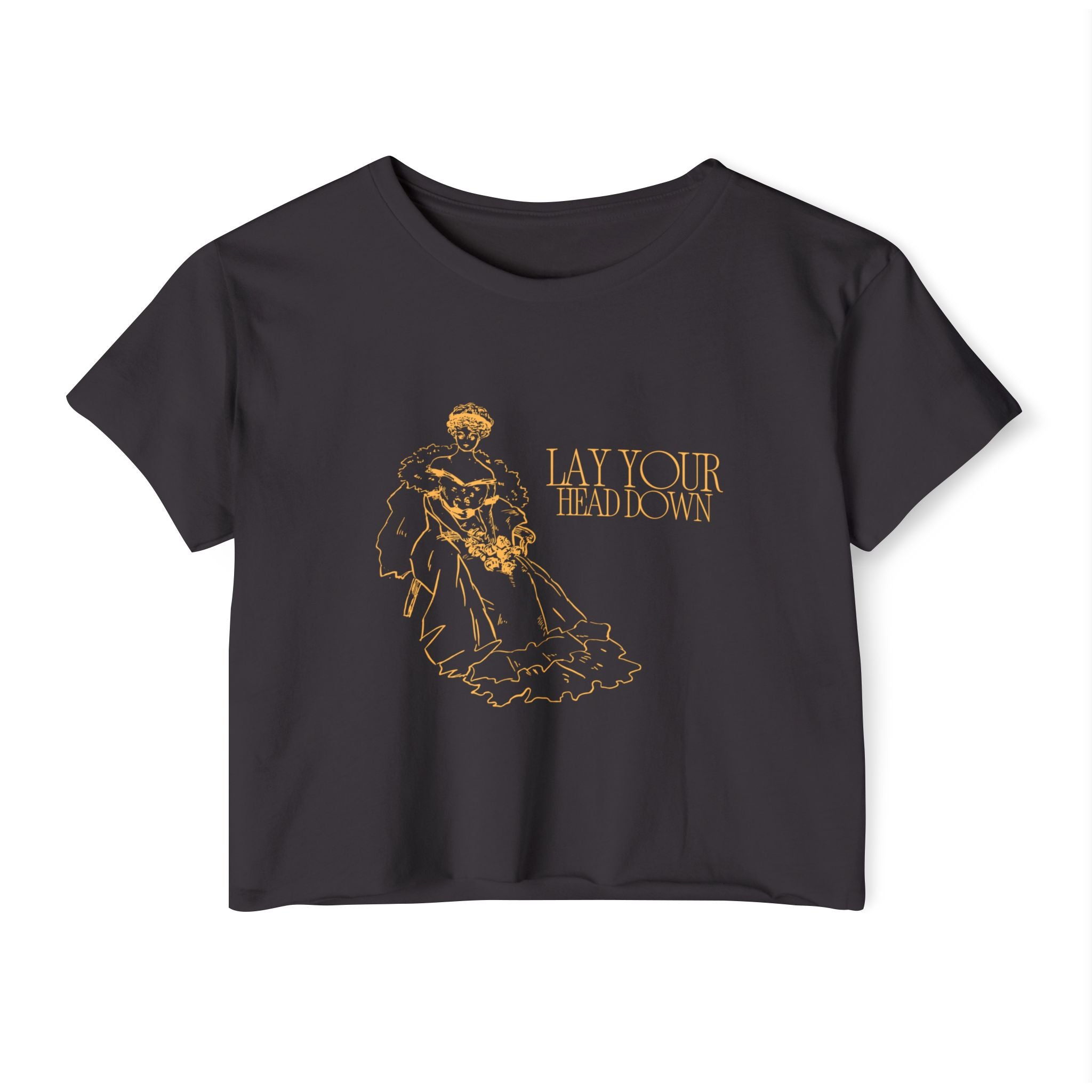 Lay Your Head Crop Tee