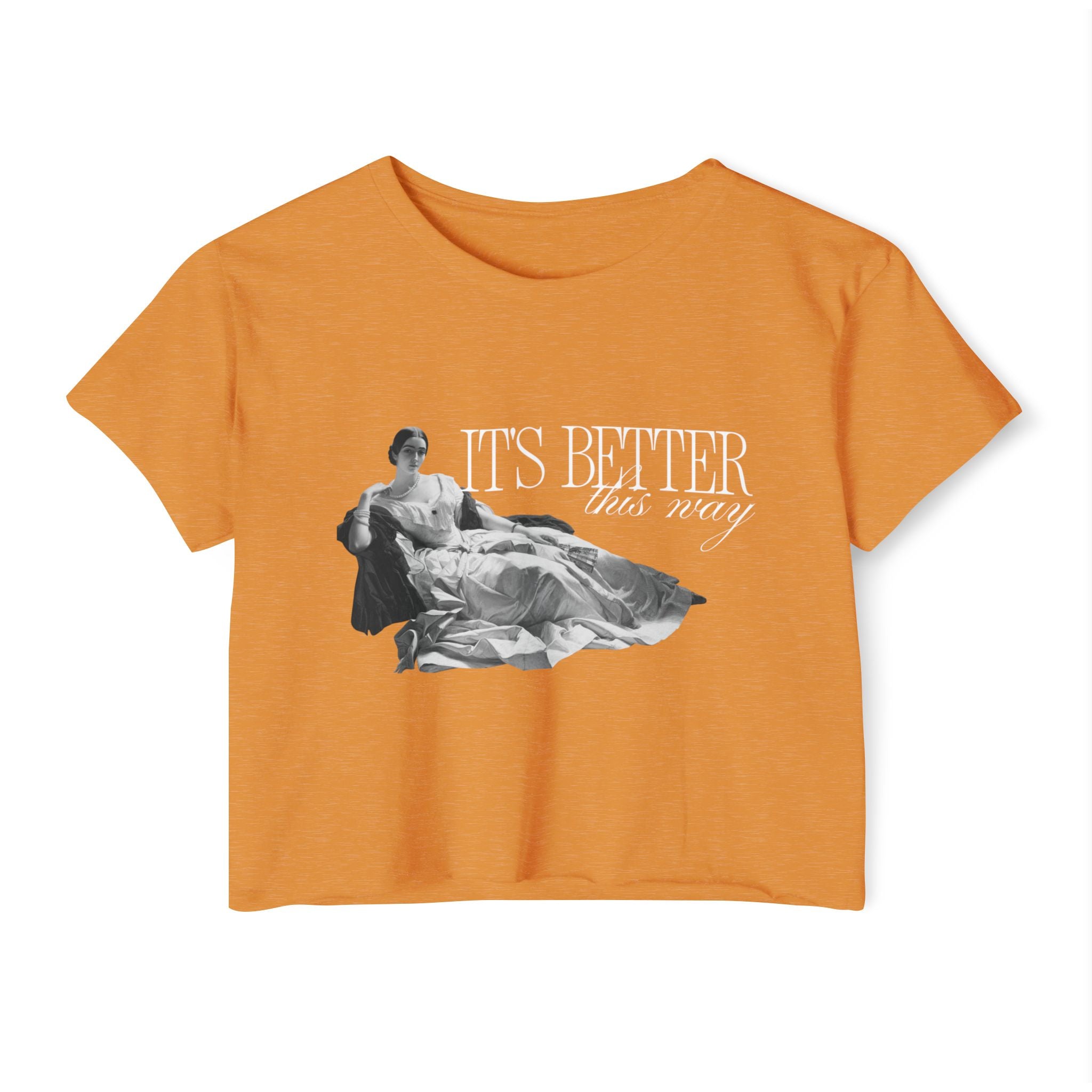 Better This Way Crop Tee