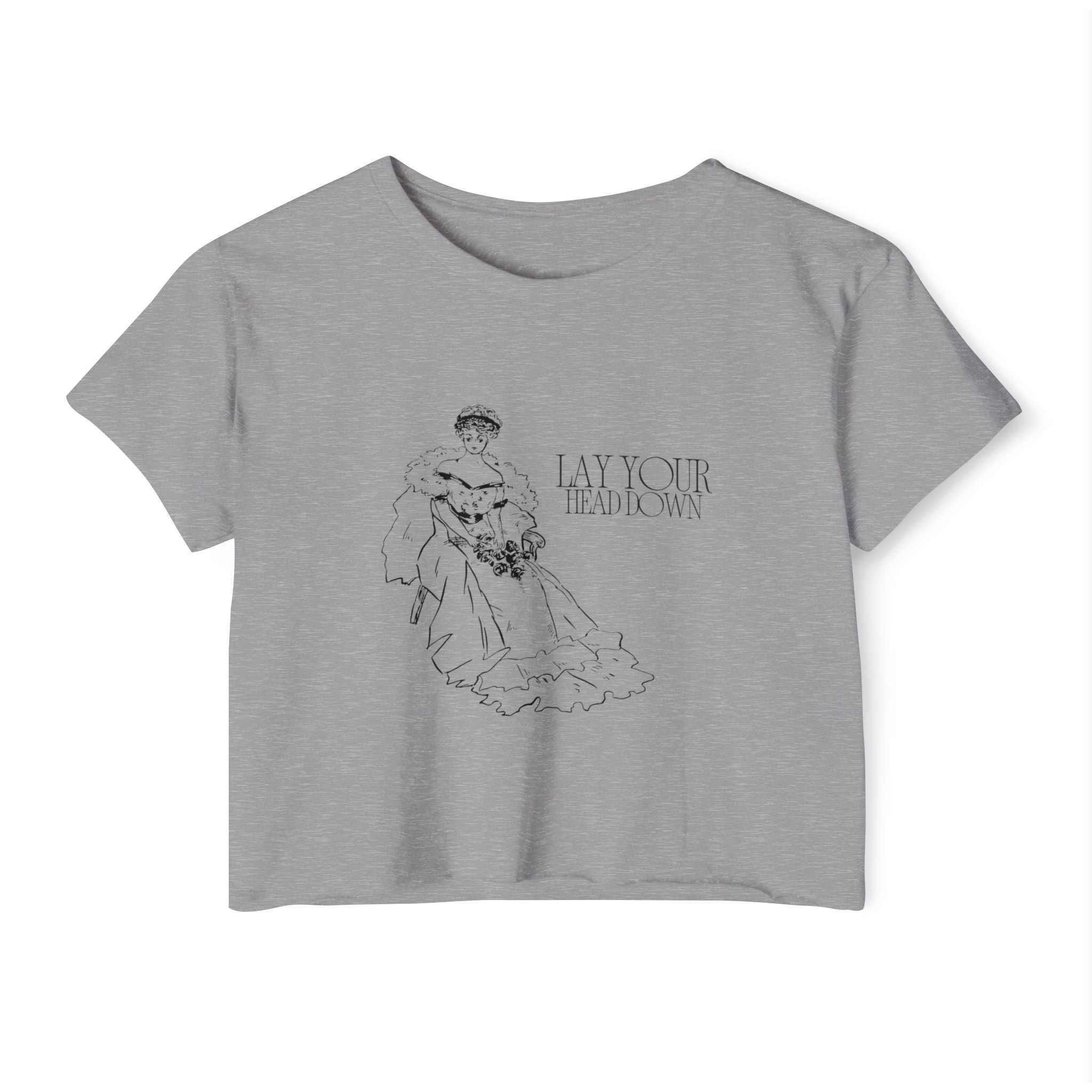 Lay Your Head Crop Tee