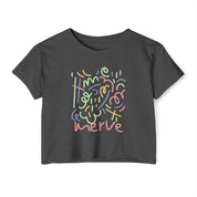 Abstract Crop Tee
