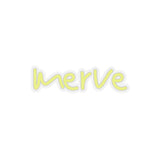 Lime Merve Kiss-Cut Sticker
