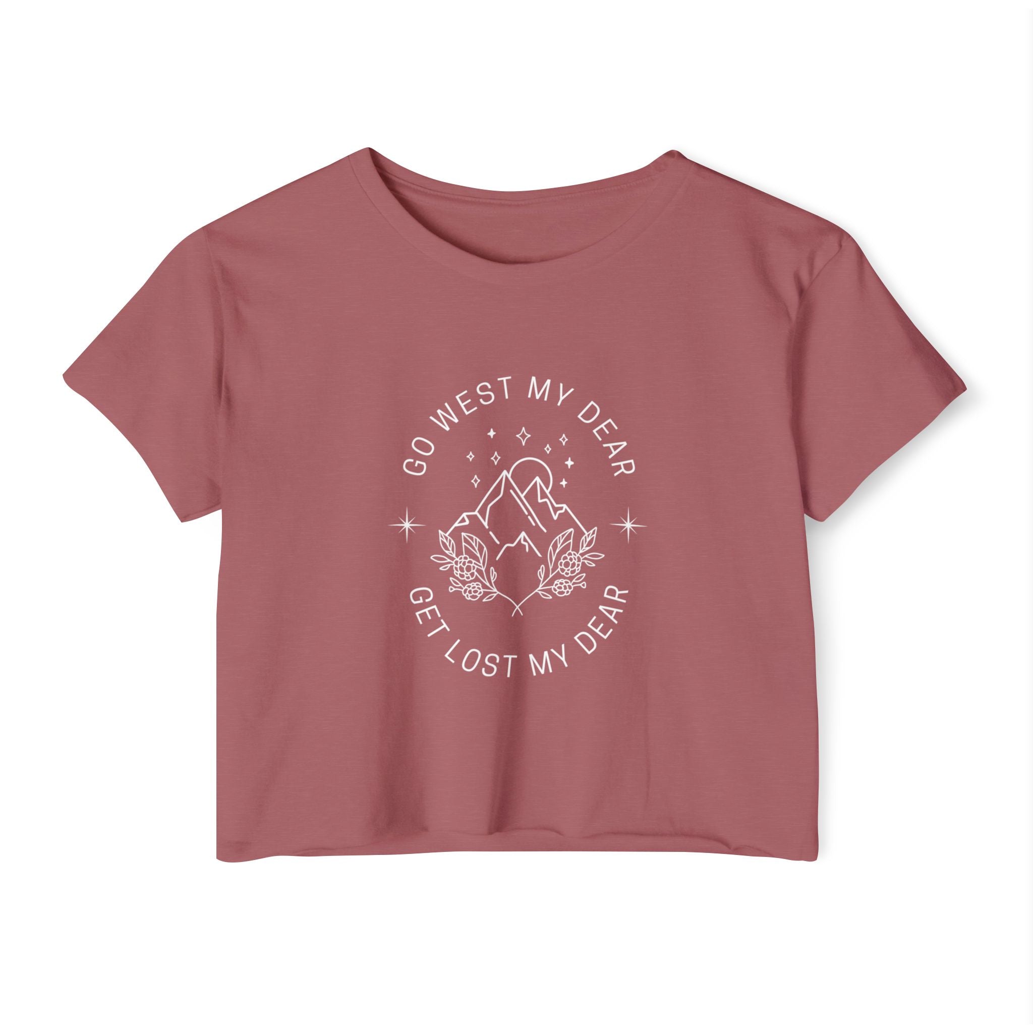 Go West Crop Tee