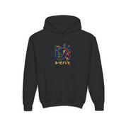 Abstract Youth Hoodie