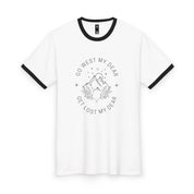 Go West Unisex Ringer Tee merve