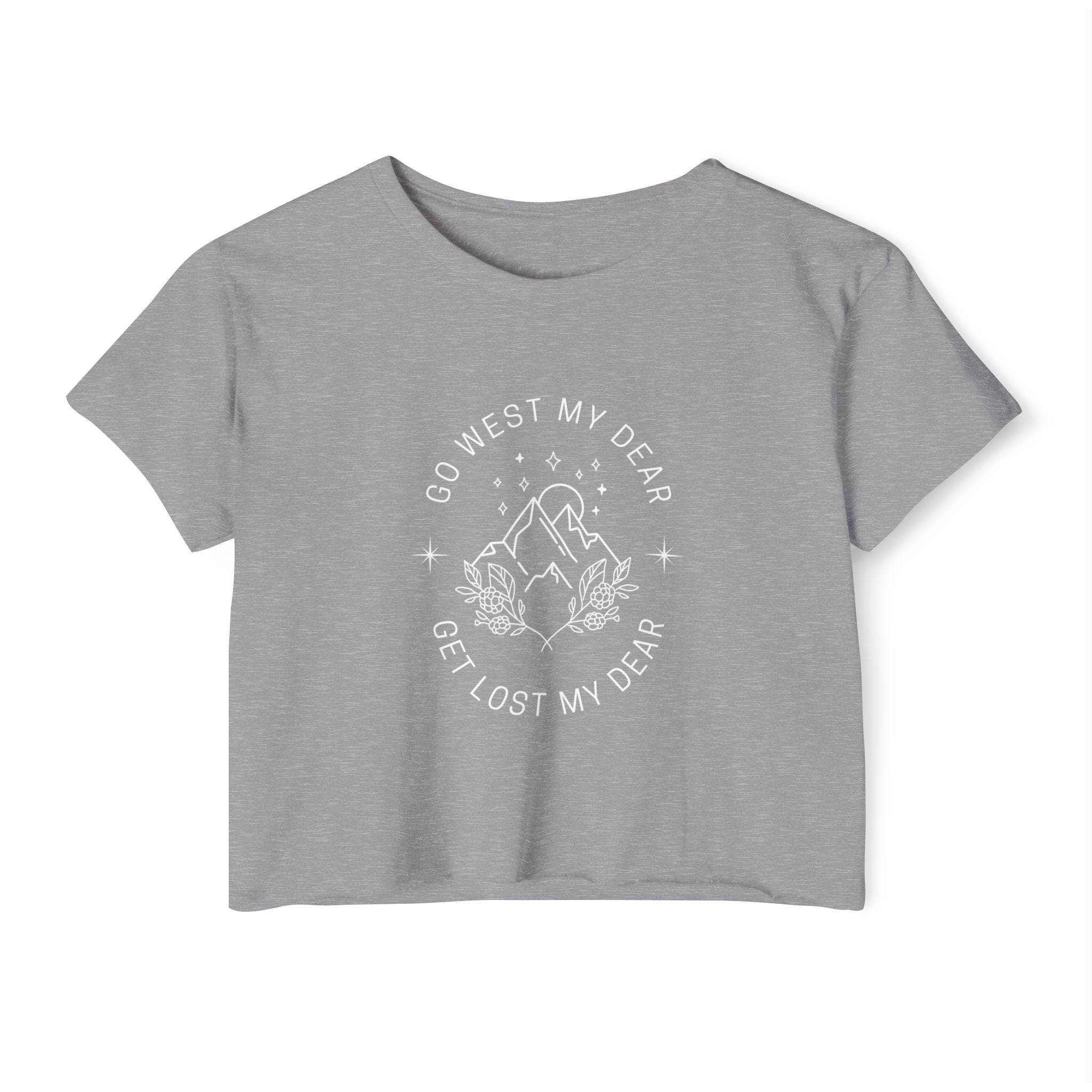 Go West Crop Tee