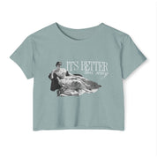 Better This Way Crop Tee