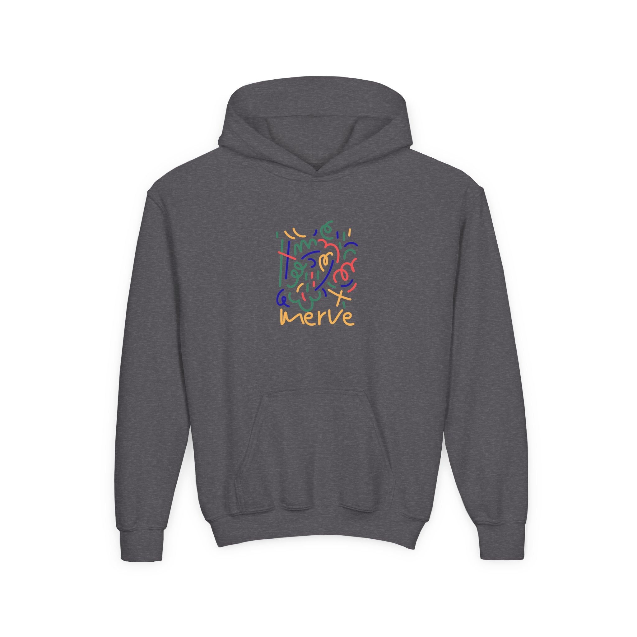 Abstract Youth Hoodie