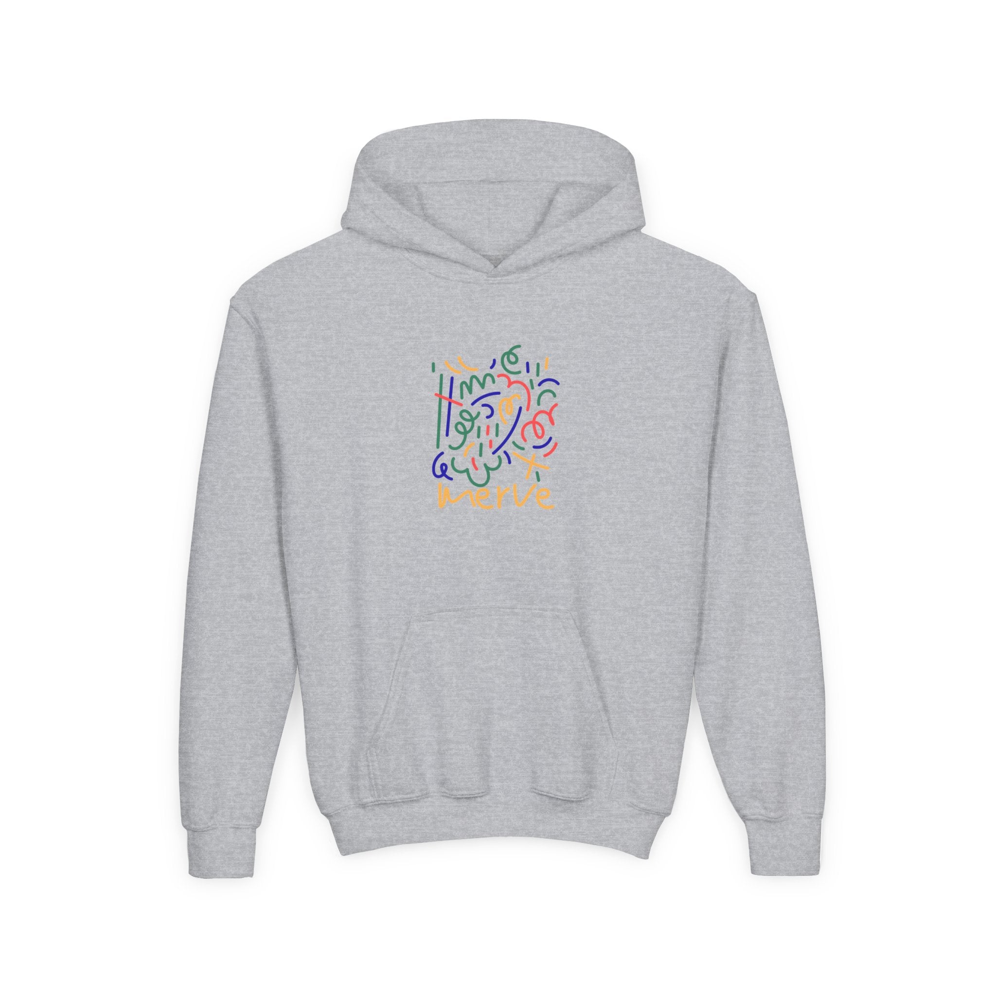 Abstract Youth Hoodie