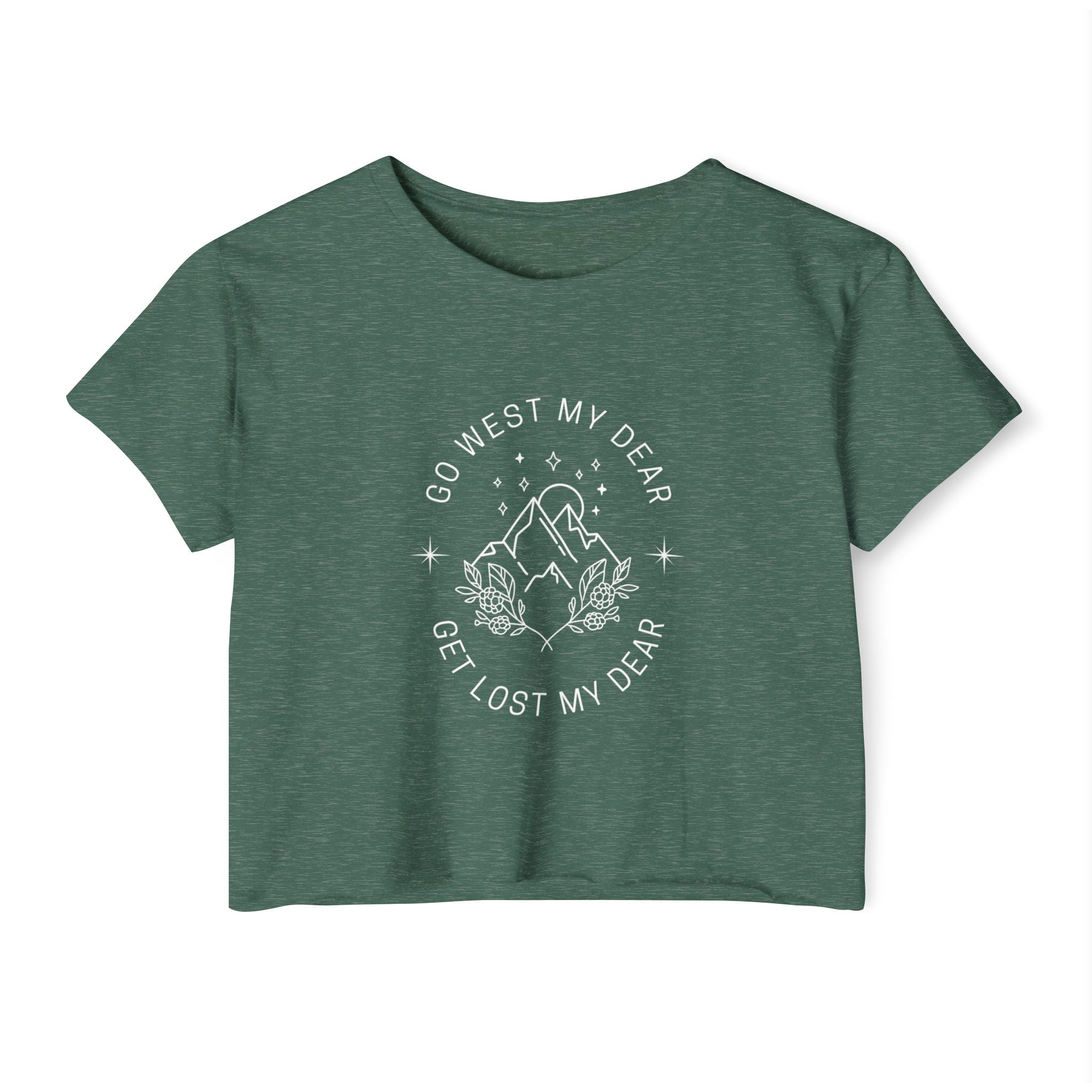 Go West Crop Tee