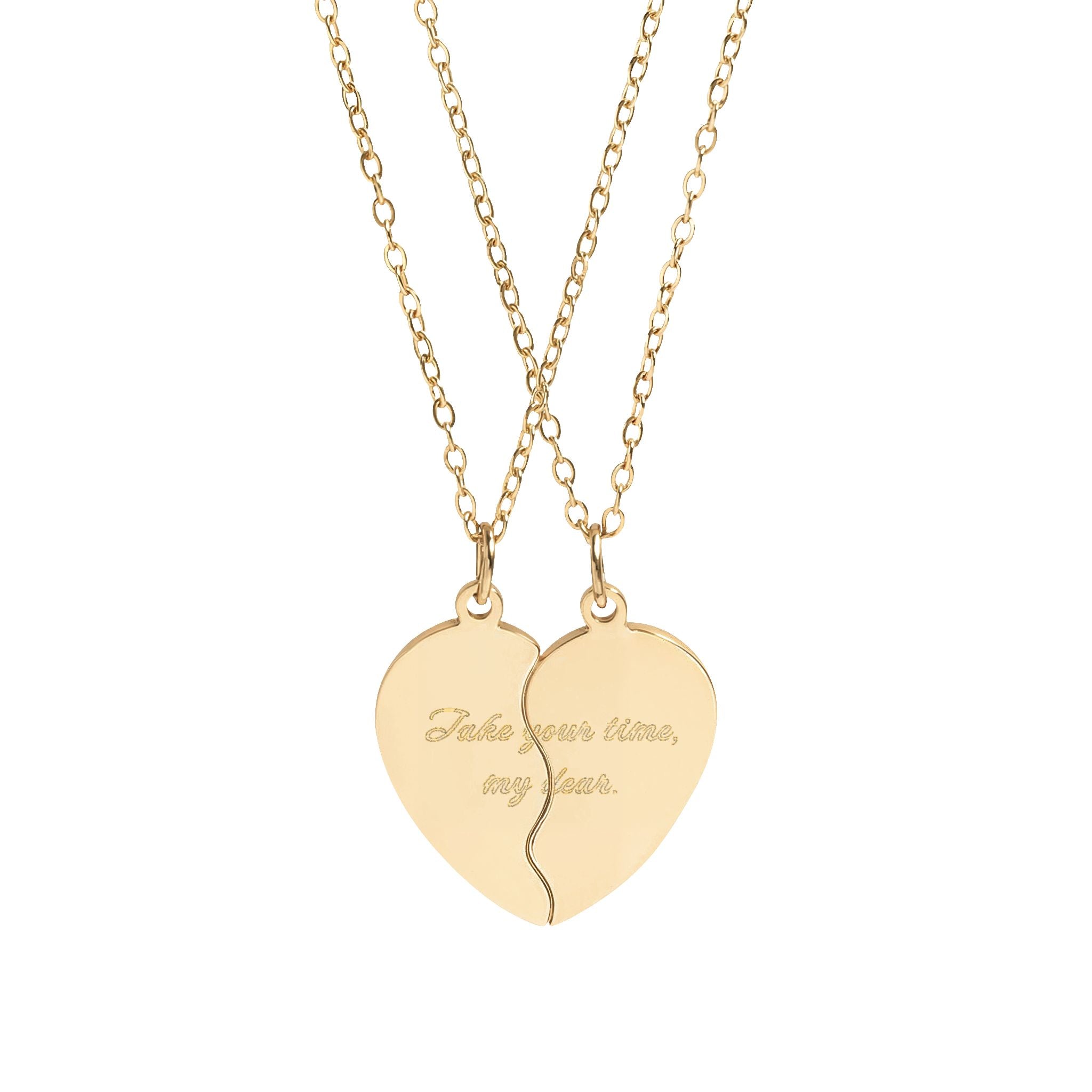 Take Your Time BFF Necklace Set