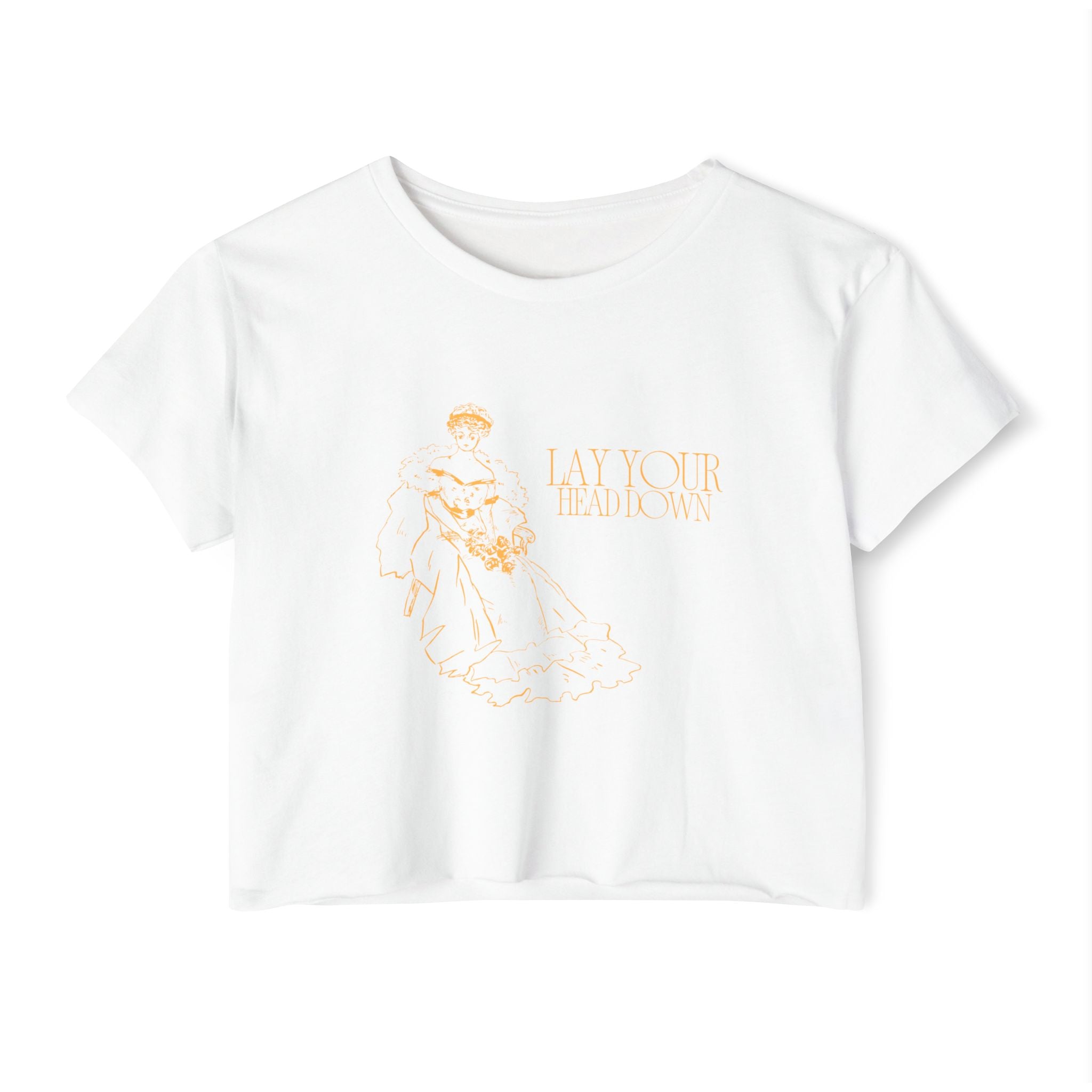 Lay Your Head Crop Tee