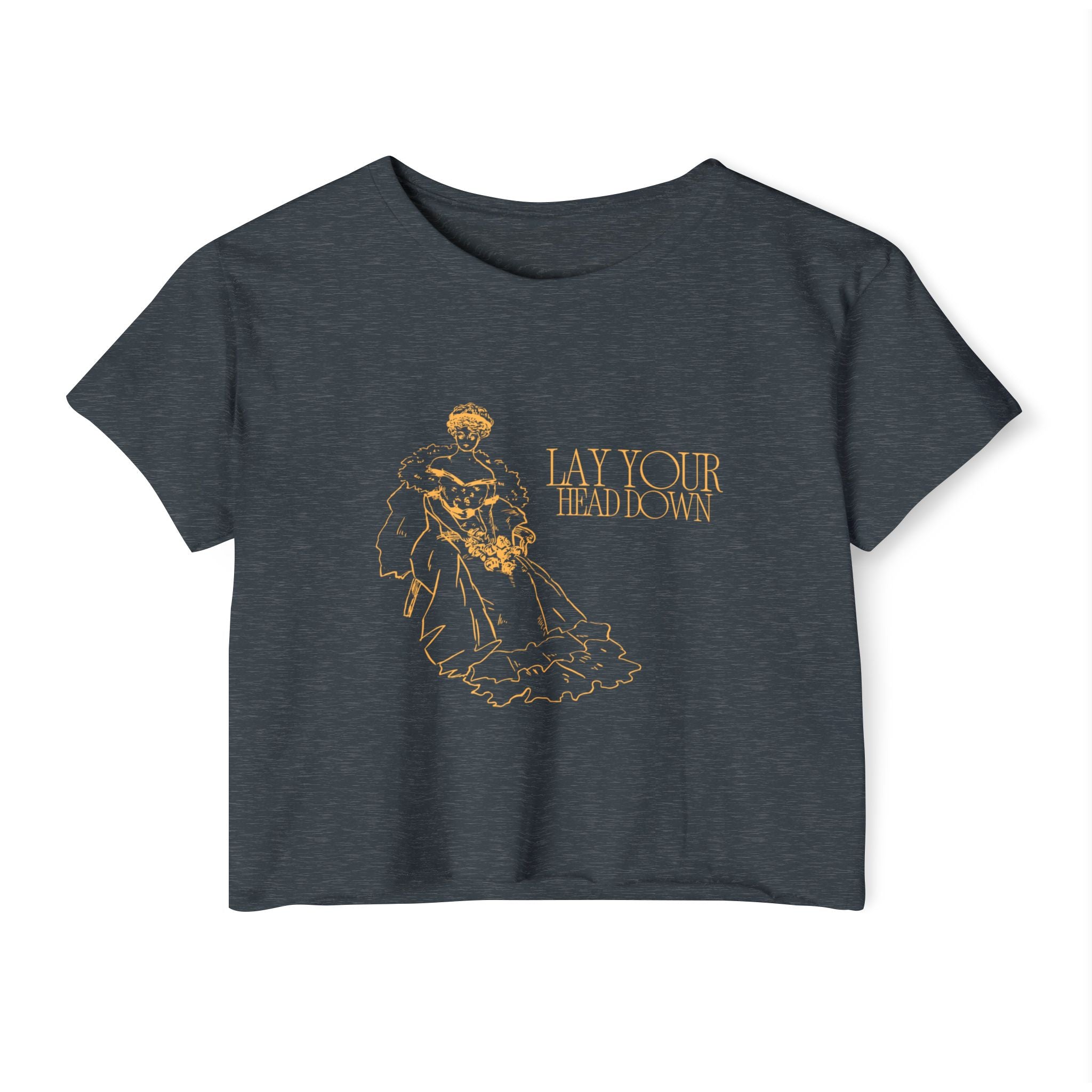 Lay Your Head Crop Tee