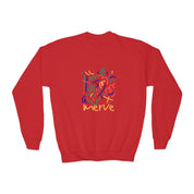 Abstract Youth Sweatshirt